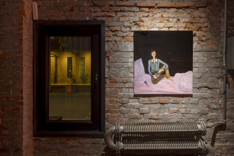 Installation view, 2024, Lea von Wintzingerode, “Our Eyes Felt Like Canyons” at Hua International Beijing, photo by Hao Yang, courtesy of the artist and Hua International.