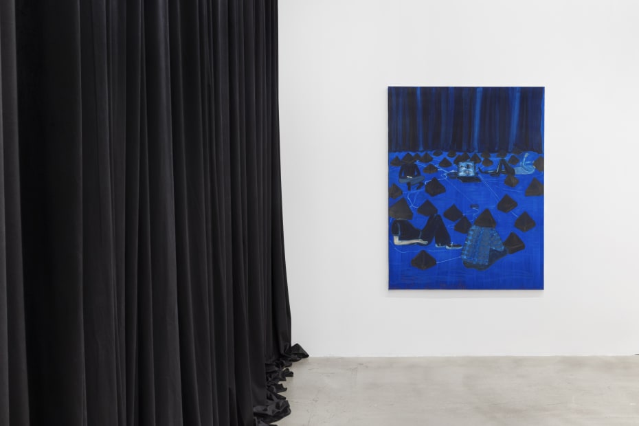 Installation view, 2024, Lea von Wintzingerode, “Our Eyes Felt Like Canyons” at Hua International Beijing, photo by Hao Yang, courtesy of the artist and Hua International.