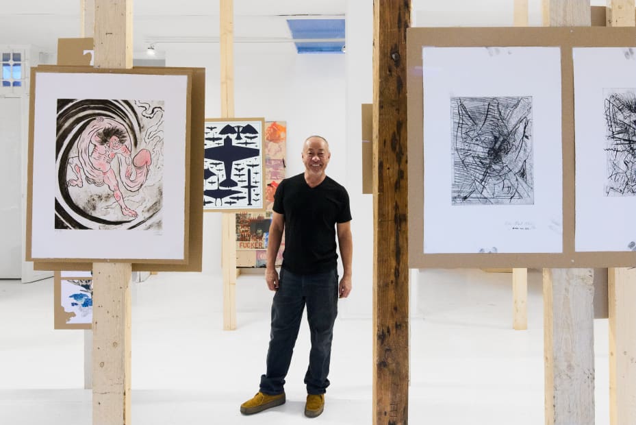 Exhibition View, 2025, Splinters of Angst Derelict, at Hua International Berlin. Photo by Joe Clark, courtesy of the arists and Hua International.