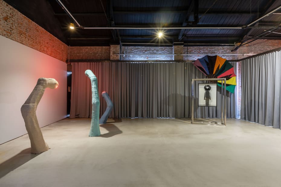 Installation view, 2021, “Performing Objects: Practices of the Everyday” by Riepshoff, Hua International Beijing, photo by Xueying YU. Courtesy of the artist and Hua International, Beijing