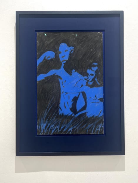 Chris Ofili, Blue Biceps (Courtesy Artist / Zwirner Gallery), 2005