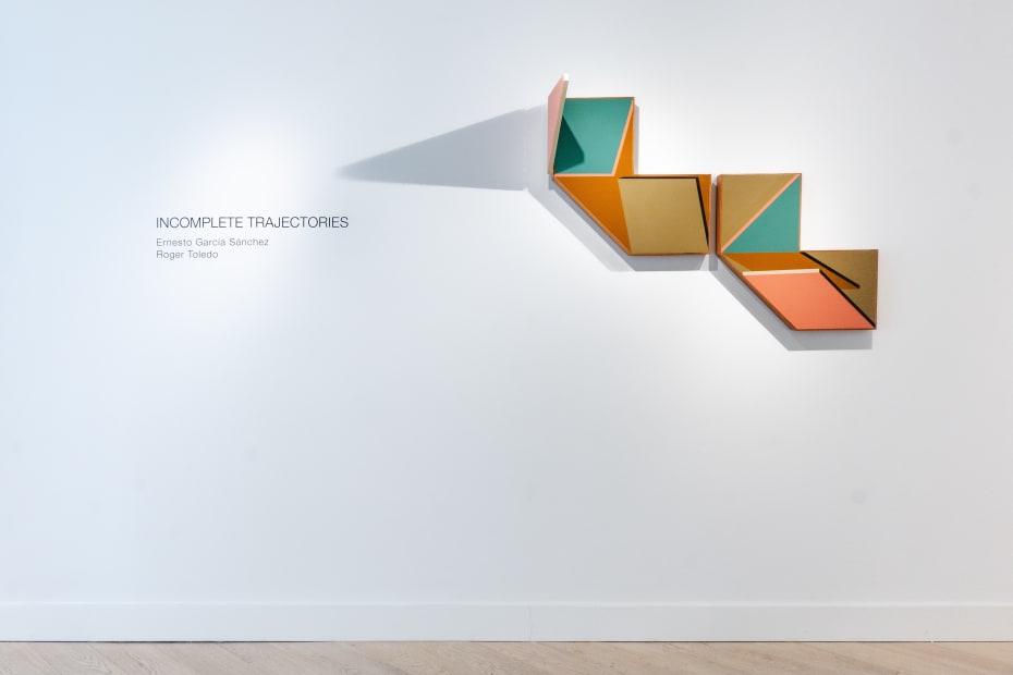 Ernesto García Sánchez and Roger Toledo: Incomplete Trajectories March 27–May 11, 2025 Thomas Nickles Project Installation view