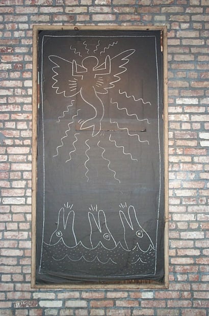UNTITLED (ASCENSION) Keith Haring, Subway Drawing, 1981 Private Collection