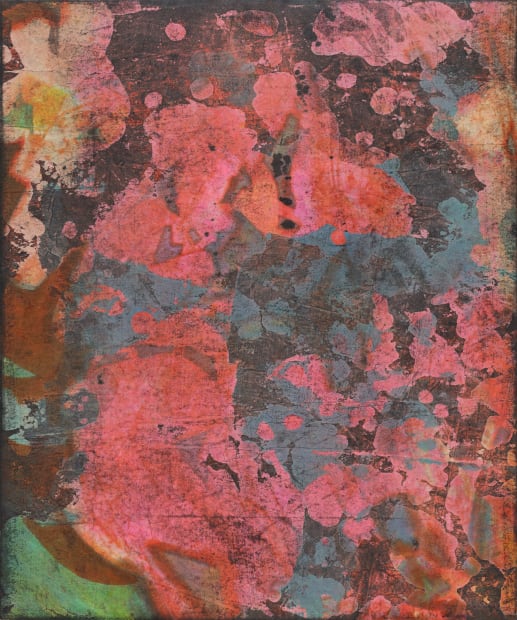 파종2 Sowing2, gouache, ink and beeswax on paper, 72.7x60.6cm, 2023
