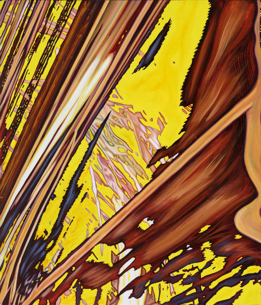 Jin Meyerson, ALLELE 0.3, oil on canvas, 53x45.5cm, 2022