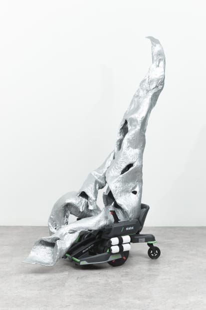 T4, resin on kart, 160x80x200cm, 2022