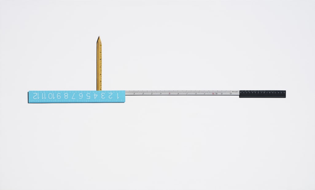 수평선 Horizon, acrylic on paper, 66x109.2cm, 2020
