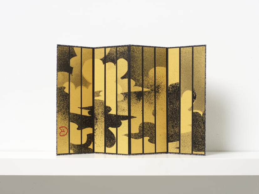 구름 Clouds 종이에 먹, 화첩 album of 12 leaves; ink on paper, 34×56.5cm, 2024