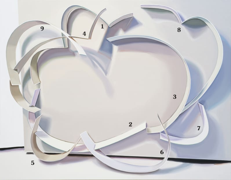 clouds on a cloudy day, 116.8x91cm, oil on canvas, 2022