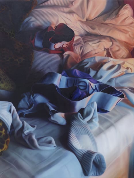 Christopher Hartmann, Untitled, oil on linen, 80 x 60 cm, 2024