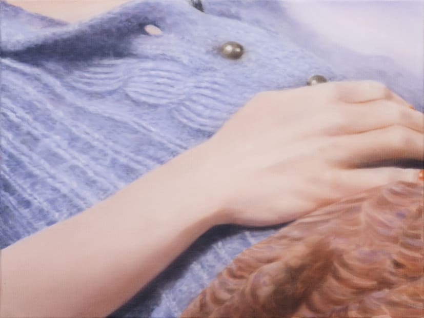 Rachel Lancaster, Always Already, oil on Canvas, 60 x 80 cm, 2024