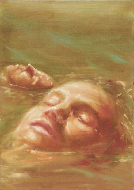 Sophie Ruigrok, Salt Water, oil on linen, 50 x 35 cm, 2024