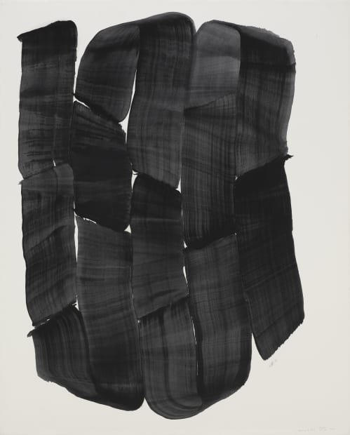 Drawing, char coal ink on p aper, 162x130cm, 2020