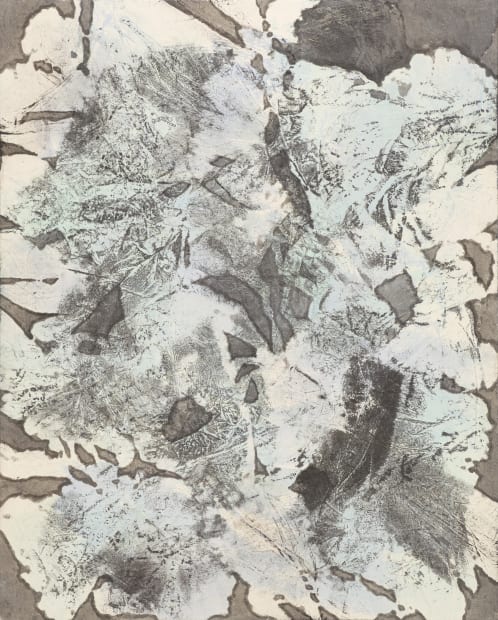 얼음 시내 Ice rill, ink and watercolor on paper, 162x130cm, 2019