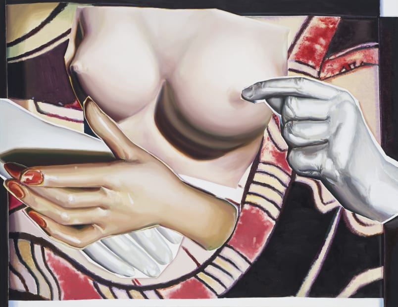 SP1, oil on canvas,112.1x145.5cm, 2018