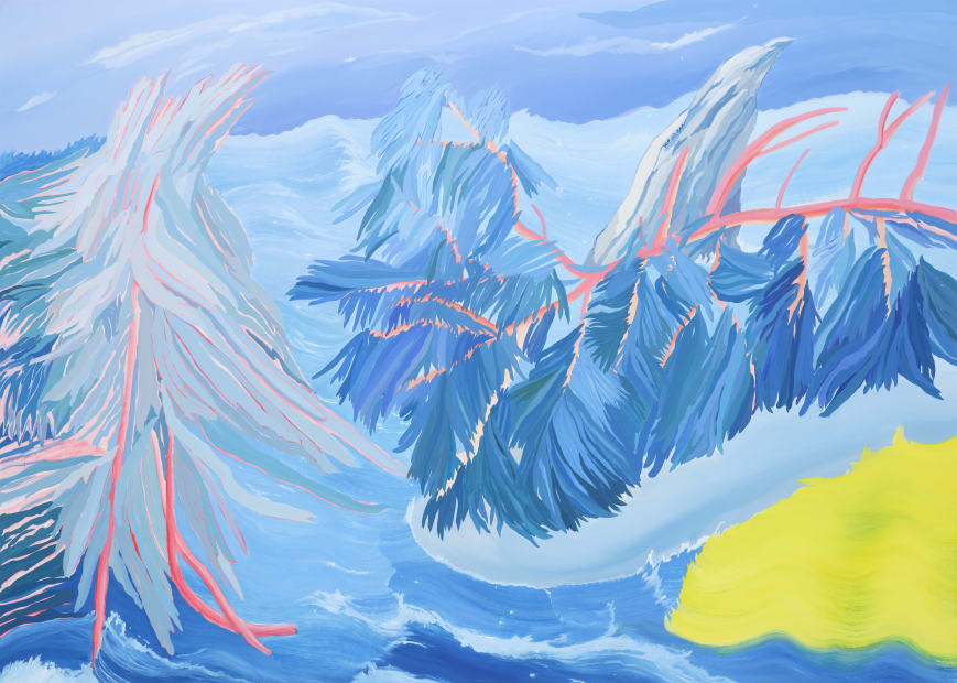 내가 하는 말이 보이지 않나 보다 4 You will not see it 4, oil on canvas, 162.1 x 227.3cm, 2025