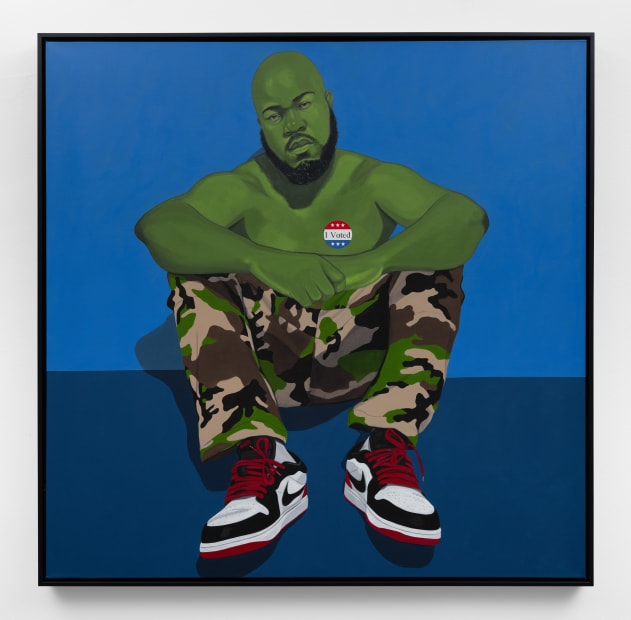 Clarence Heyward, Why So Blue?, 2024