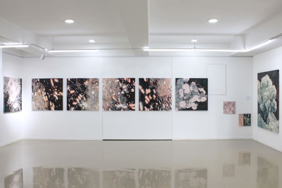 Installation view: Emptied Landscape, Artspace0, 2022