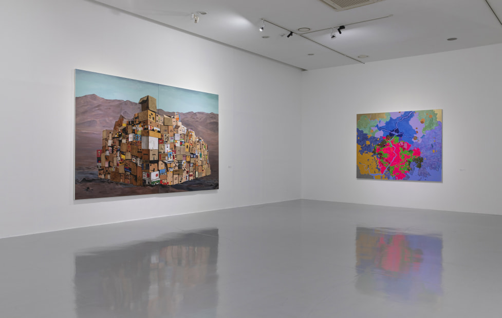 Installation view: The Langugage Between, Kimhongdo Museum of Art, 2022