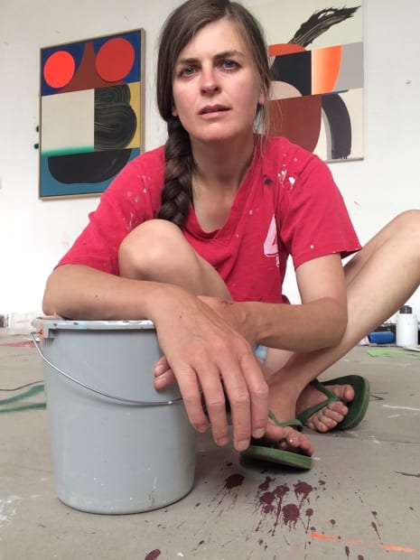 Henriette Grahnert in studio