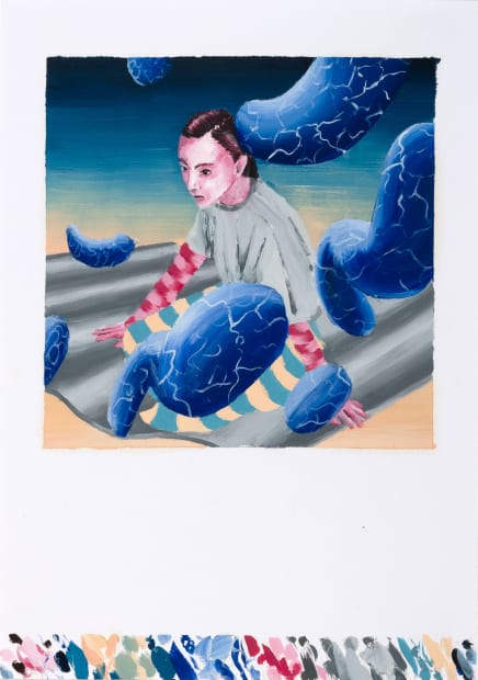MARION FINK, Study For Her Once Stable World Had Dissolved Into A Liquid Dream, 2019