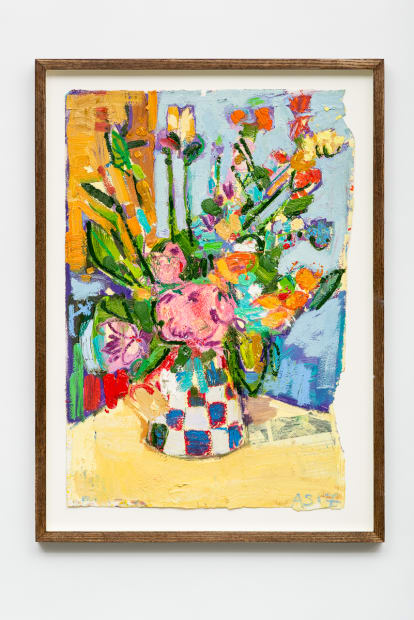 ANDREW SALGADO, Flowers after Matisse (For Tabita), 2017