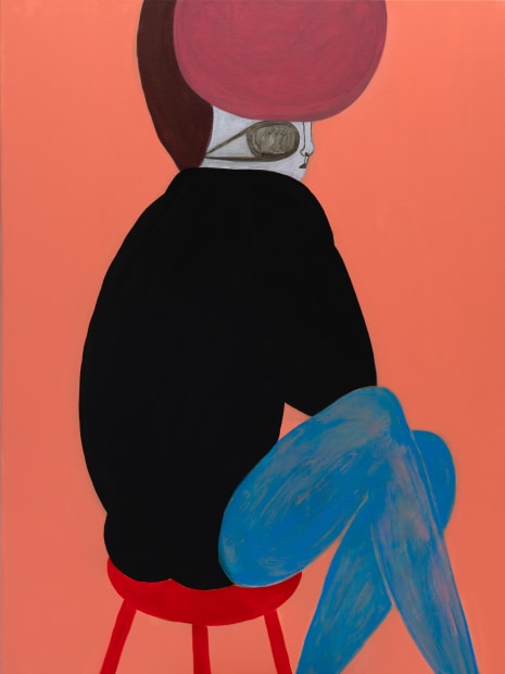 CHRISTINA ZIMPEL, Plum Beret, 2024