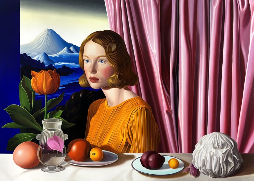 REMUS GRECU , Her Nocturnal Veil , 2024