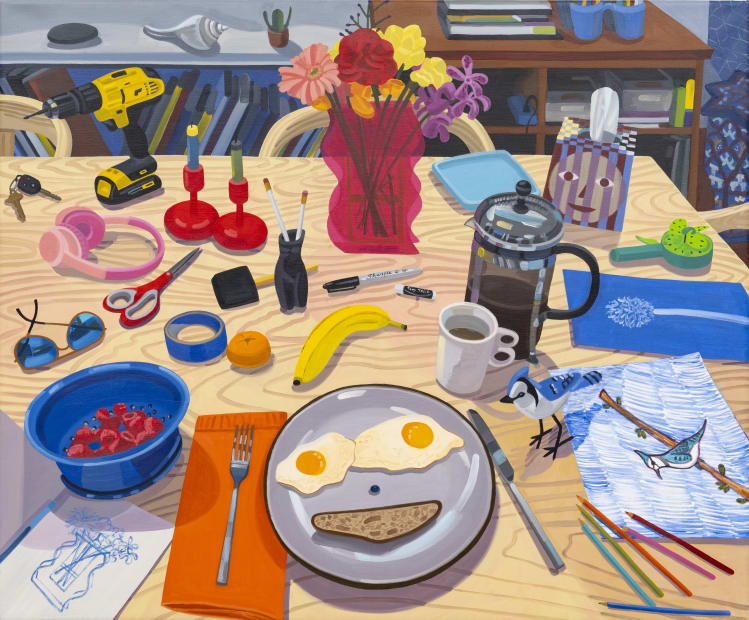 HELENA WURZEL, The Everything Table, 2024