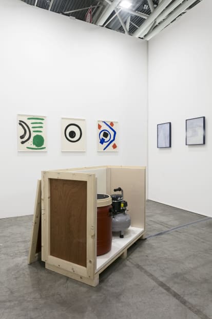 Installation view, Artissima 2021, Duo show by Lennart Lahuis and Willem Hussem