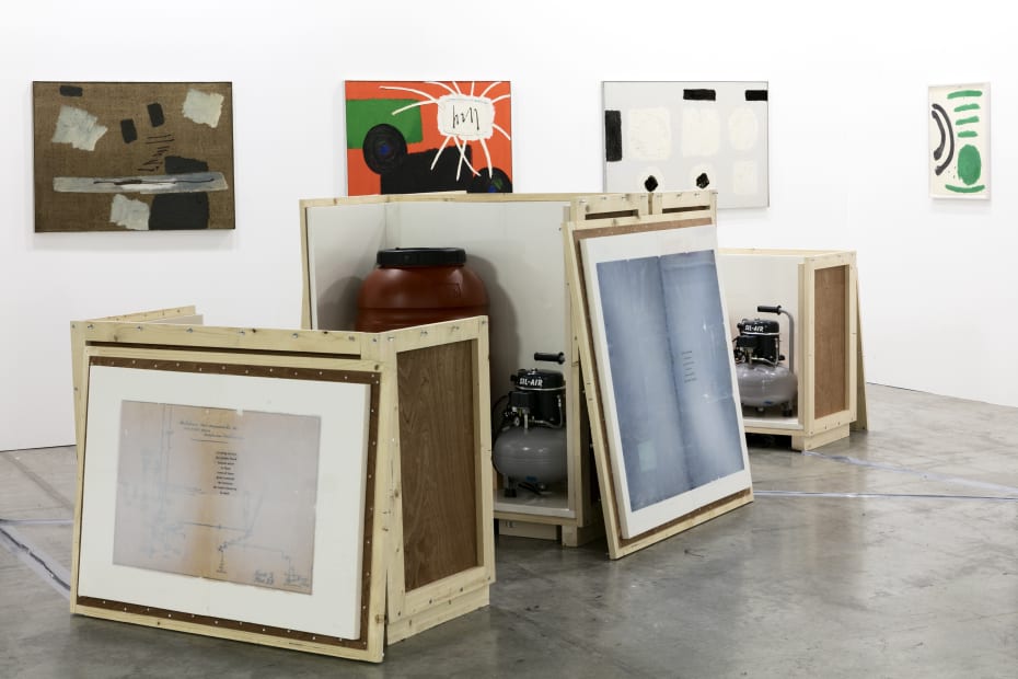 Installation view, Artissima 2021, Duo show by Lennart Lahuis and Willem Hussem
