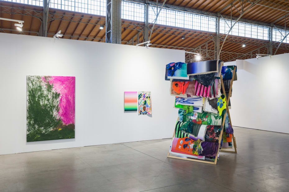 Installation view, Vienna Contemporary 2020, Solo show by David Roth