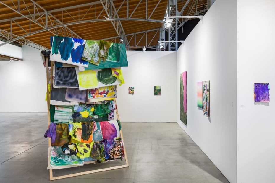 Installation view, Vienna Contemporary 2020, Solo show by David Roth