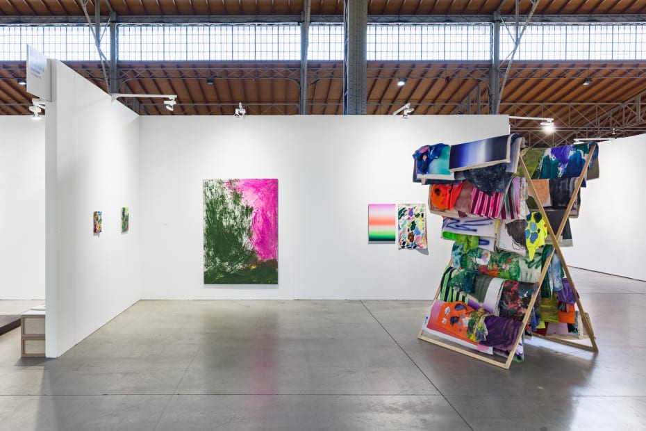 Installation view, Vienna Contemporary 2020, Solo show by David Roth
