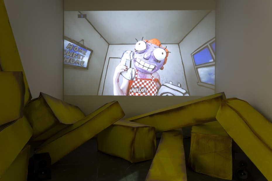 Installation view, Artissima 2019, Solo show by Puck Werkade