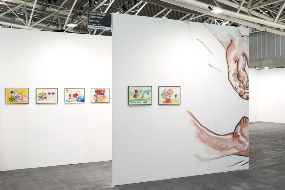 Installation view, Artissima 2019, Solo show by Puck Werkade