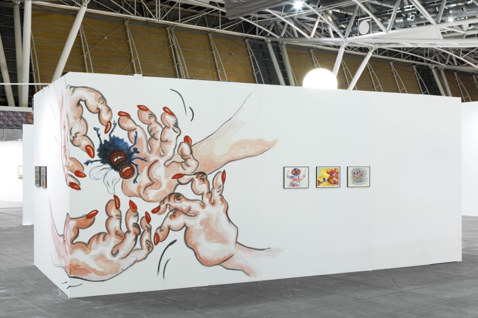 Installation view, Artissima 2019, Solo show by Puck Werkade
