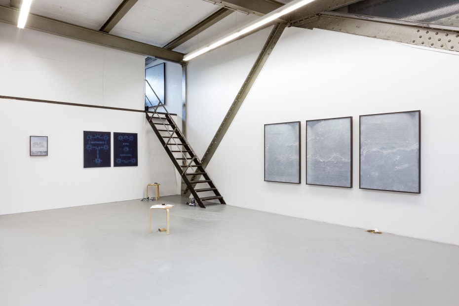 Installation view, LISTE - Art Fair Basel 2019, Duo show by Lennart Lahuis and Alexandre Lavet