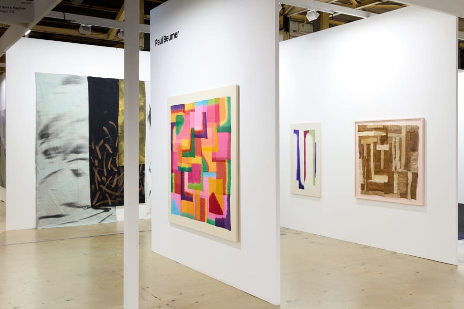 Installation view, Art Rotterdam 2024, Solo show by Paul Beumer