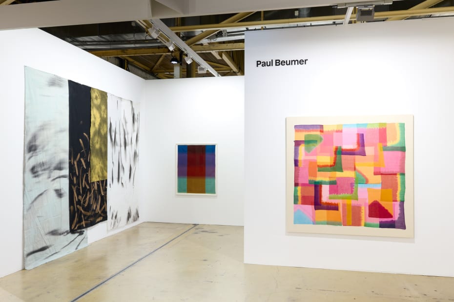 Installation view, Art Rotterdam 2024, Solo show by Paul Beumer