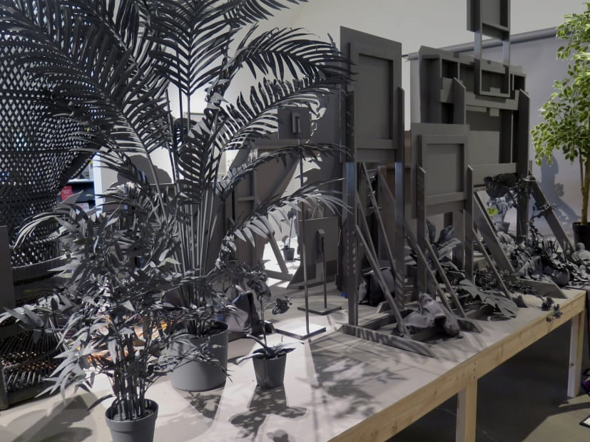 Stephanie Syjuco, "Neutral Calibration Studies (Ornament + Crime)," 2016.