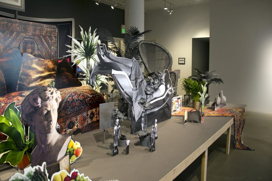 Stephanie Syjuco, "Neutral Calibration Studies (Ornament + Crime)," 2016.