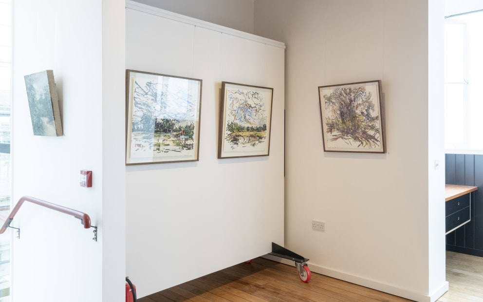 River's Edge, BallroomArts, Aldeburgh (7-19 June, 2022) The Ballroom: Paintings by Kate Giles, Sculpture by Jack Wheeler