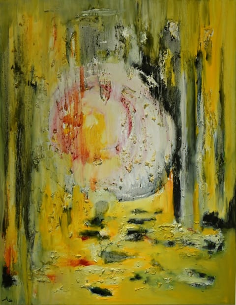 Zero, Oil on canvas, 2019 150x115cm