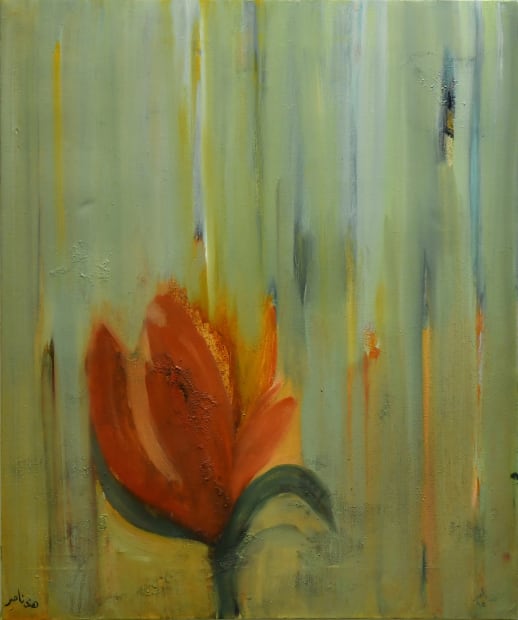 Masterely color3, Oil on canvas, 2019 82x67cm