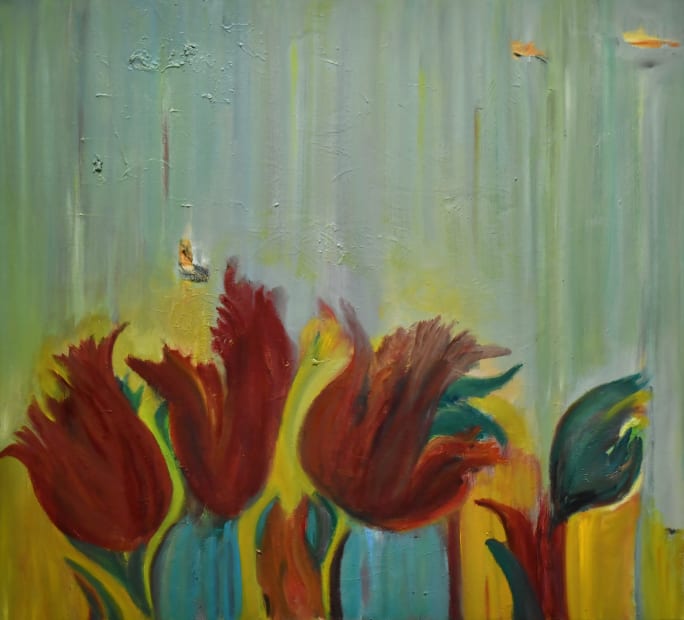 Masterly color1, Oil on canvas, 2019 96x107cm