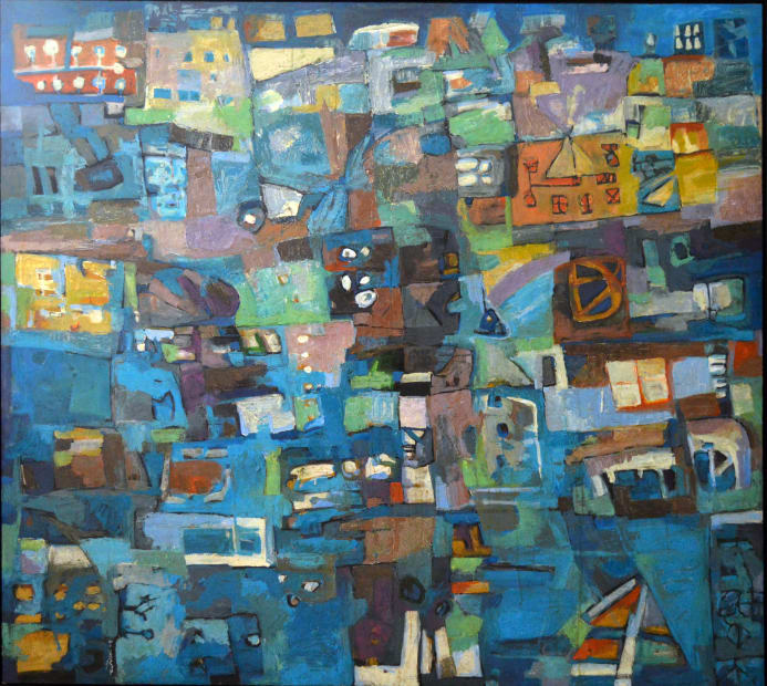 Issam Tantawi Untitled, Oil on canvas, 190X170cm