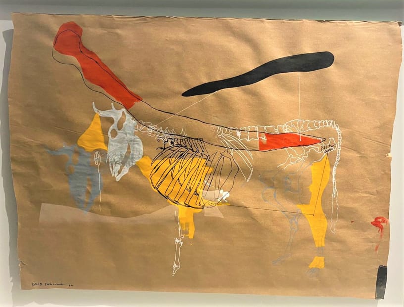 Untitled, 2022, Silkscreen on paper, 83x111cm