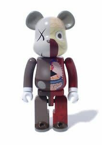 BEARBRICK DISSECTED 200% (BROWN), 2010