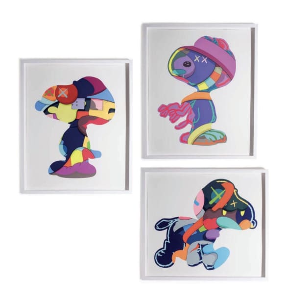 Image of Snoopy prints from KAWS